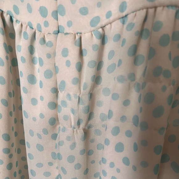 Fiandaca Vintage Polka Dot 100% Silk Dress - Picture 10 of 16